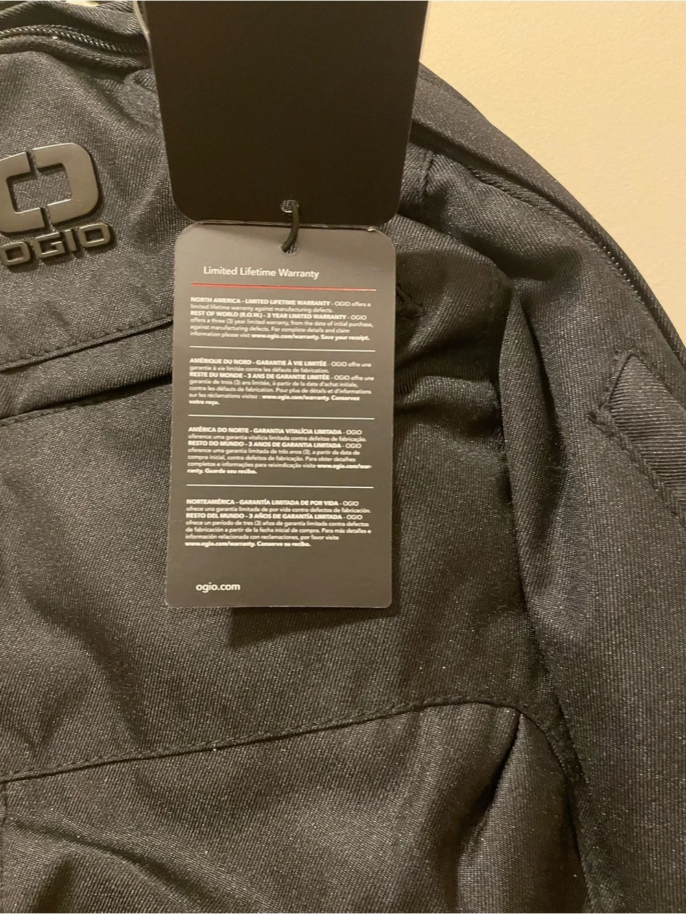 Ogio Black Backpack NWT school - work special
